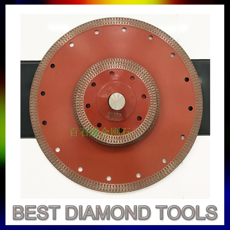 Extremely Durable Thin Sintered Diamond Saw Blade for Cutting and Trimming Quartz Topaz Glass and Fine Agates