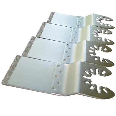 Universal Quick Release E-Type Oscillating Multi Tool Diamond Saw Blades for Grout Removal