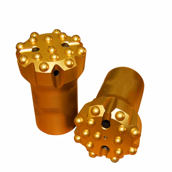 Pearldrill Flat Face Top DTH Hammer Drill Bit 102mm for Rock Drilling