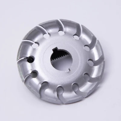 Ood Turbo Carving Disc 4-1/2 Inch with 12 Teeth Woodworking Turbo Tea Tray Digging Wood Fast Carving Disc Tool for 4-1/2 to 5 Inch Angle Grinder - 7/8