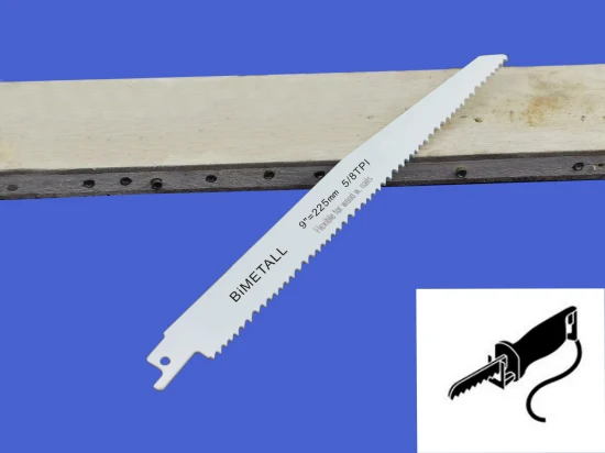 Reciprocating,Recip Saw Blade Bimetal M42 cobalt /M2 W6 Flex Efficient for Cutting Wood & Nails  9