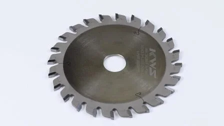 Ceratizit Carbide Conical Scoring Blade Saw Disc for Wood Cutting Atb 6 Degree Freud Silver I. C. E. Coating