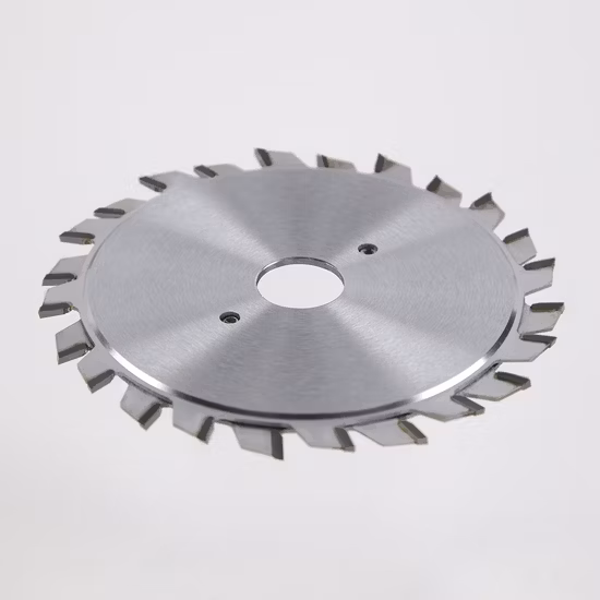 100mm Tct/PCD Adjustable Scoring Saw Blade for Coated Wood-Based Panels Carbide Saw Blade, Disc Saw Blade