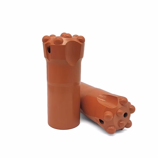 Sr28-45mm Flat Face Drill Button Bit for Underground Mining